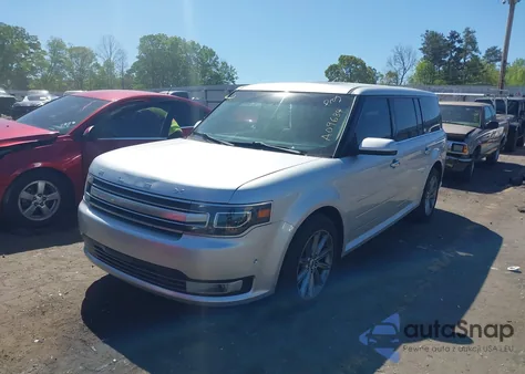 2018 Ford Flex Limited из США, поврежденный, VIN 2FMGK5D89JBA09684